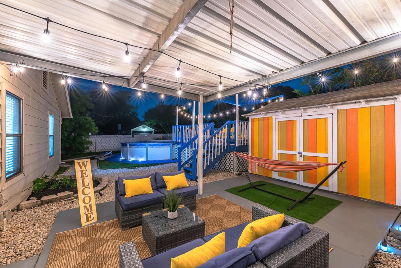 Superb House By Seaworld, Private Pool & Gameroom 圣安东尼奥 外观 照片