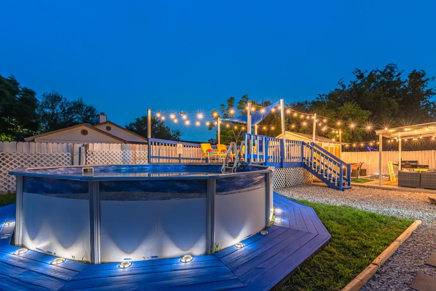 Superb House By Seaworld, Private Pool & Gameroom 圣安东尼奥 外观 照片