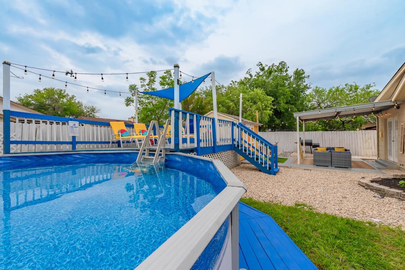 Superb House By Seaworld, Private Pool & Gameroom 圣安东尼奥 外观 照片