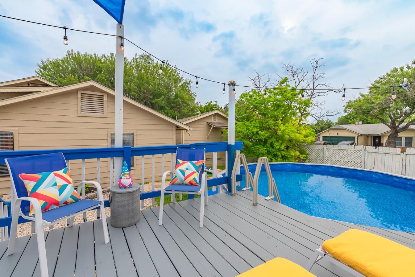 Superb House By Seaworld, Private Pool & Gameroom 圣安东尼奥 外观 照片
