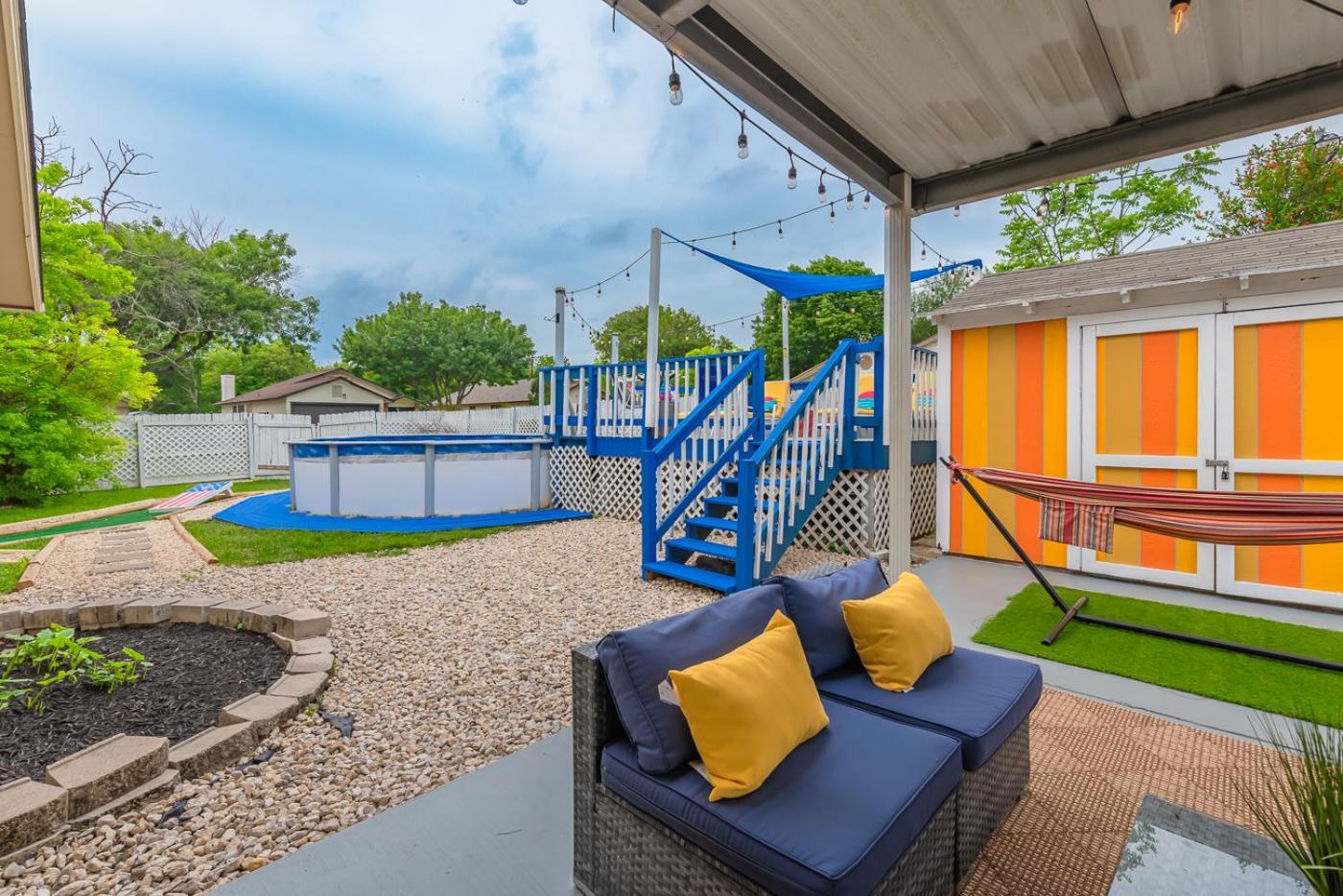 Superb House By Seaworld, Private Pool & Gameroom 圣安东尼奥 外观 照片