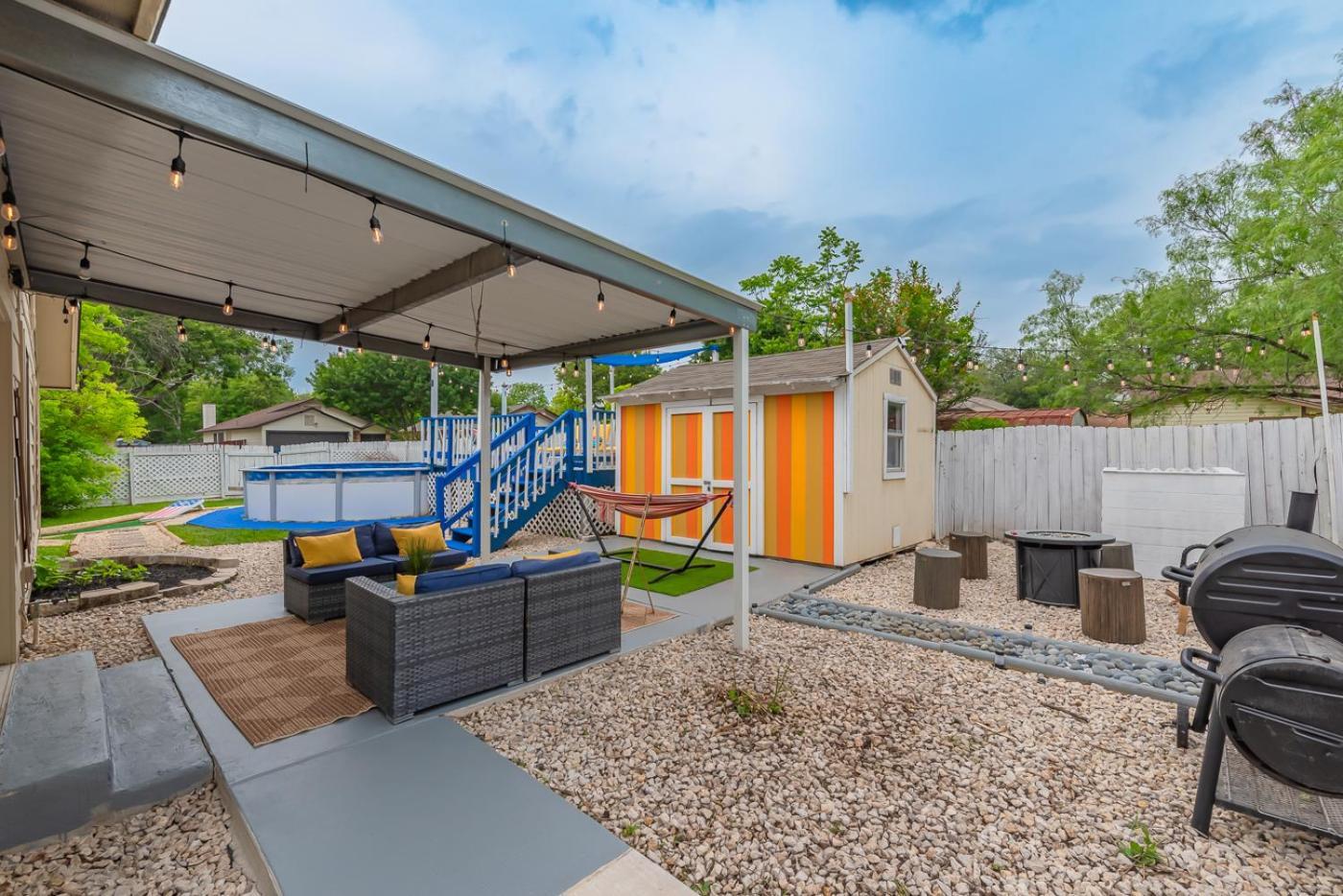 Superb House By Seaworld, Private Pool & Gameroom 圣安东尼奥 外观 照片